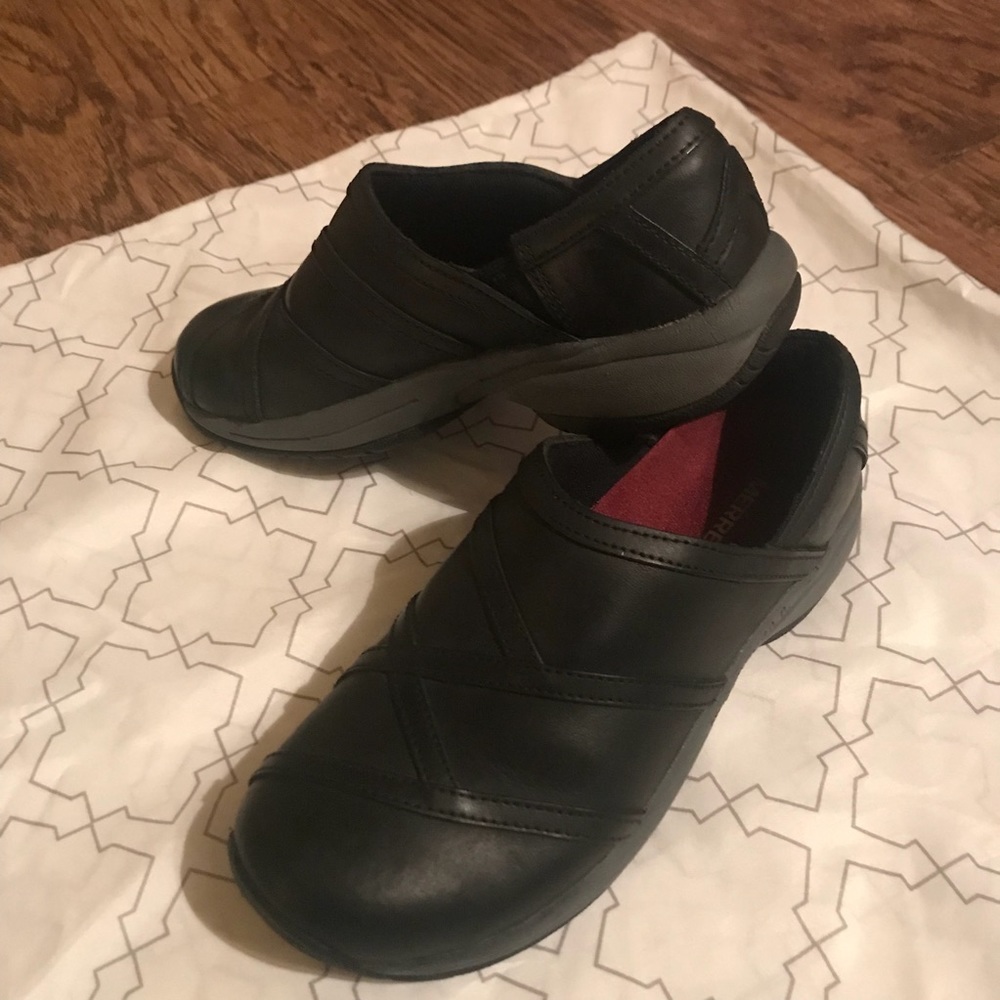Merrell Jovilee Lattice Clog  Black  Size 7